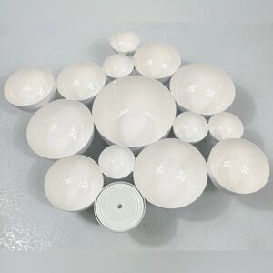 RARE! Nora Fleming Bubble bowls Serving Condiment/dip Platter DISCONTINUED